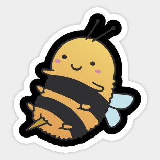 Cute Bumblebee Kawaii Style Sticker